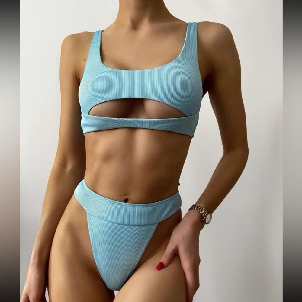 Shein Blue Bikini